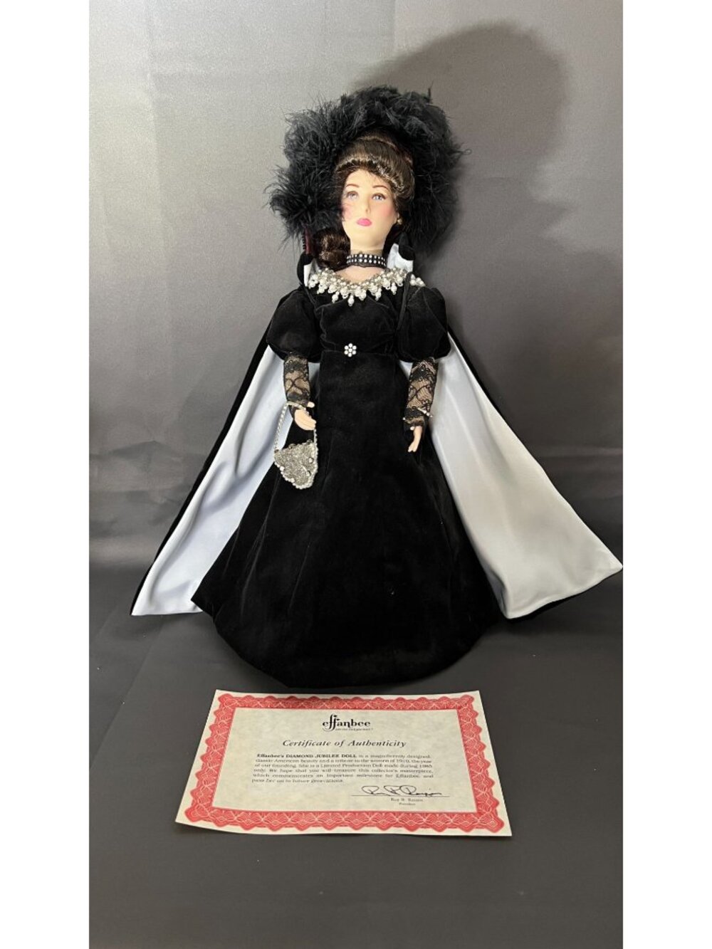 Effanbee 75th Anniversary Diamond Jubilee Doll 1910-1985 Limited Edition In Box